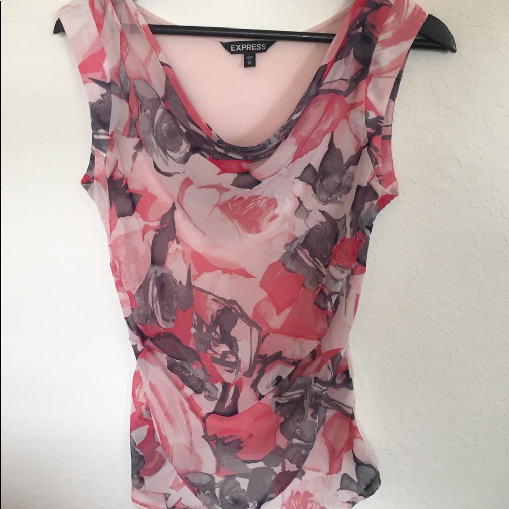 Express chiffon top
